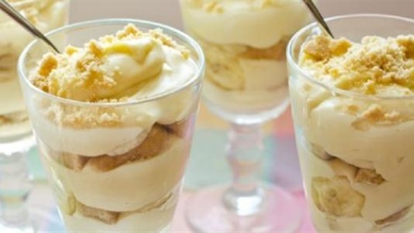 طريقة عمل مهلبية الموز