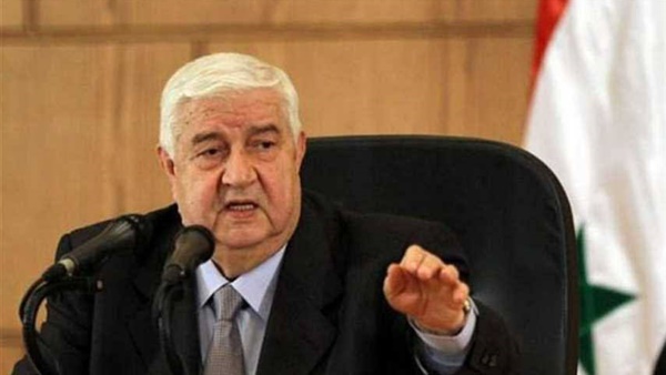 نائب رئيس مجلس الوزراء وزير الخارجية والمغتربين وليد المعلم