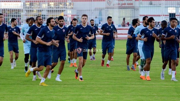 مدرب يوناني يقود مران الزمالك استعدادا للدوري