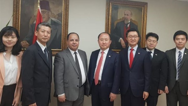وزير المالية يبحث مع وفد كورى تعزيز التعاون الاقتصادى