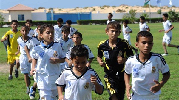 تدريب أطفال القدس على يد ريال مدريد.. فيديو