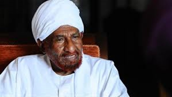 زعيم المعارضة السودانية الصادق المهدي
