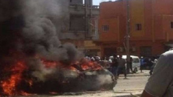 نجاة قيادات بالجيش الليبي من تفجير استهدف جنازة اللواء المسماري (فيديو)