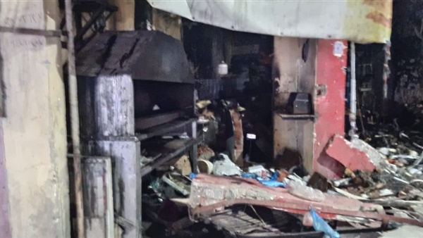 انفجار اسطوانة بوتاجاز بالإسكندرية