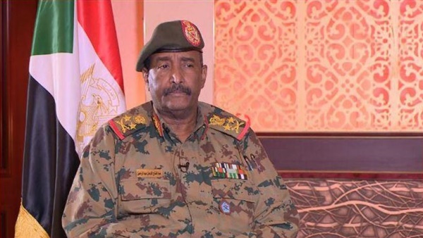 الفريق أول ركن عبدالفتاح البرهان رئيس المجلس العسكري في السو