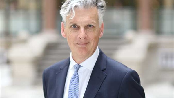 جيفرى آدامز سفير بريطانيا لدى مصر