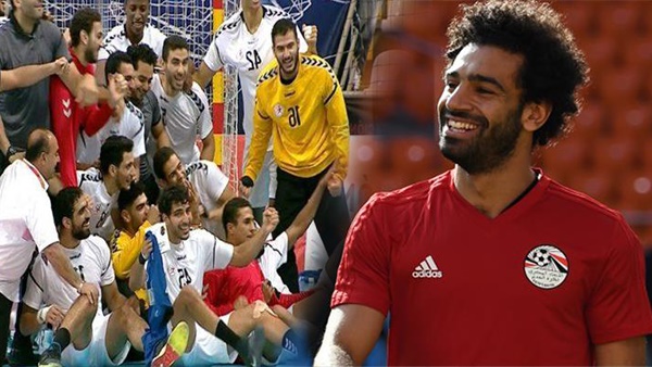 محمد صلاح يهنئ شباب كرة اليد بعد تحقيق ببرونزية المونديال