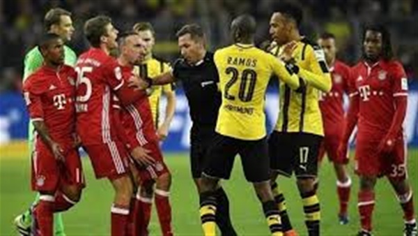 مباراة بايرن ميونخ وبروسيا دورتموند