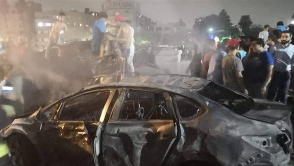 انفجار معهد الاورام بالمنيل