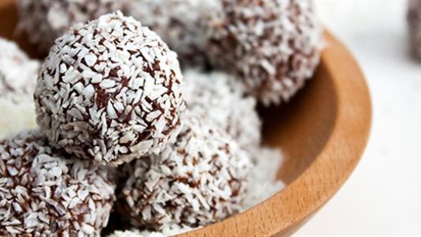 كرات الشوكولاتة بالقهوة