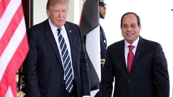 الرئيس السيسي ونظيره الأمريكي