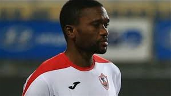 النيجيري معروف يوسف لاعب وسط نادي الزمالك