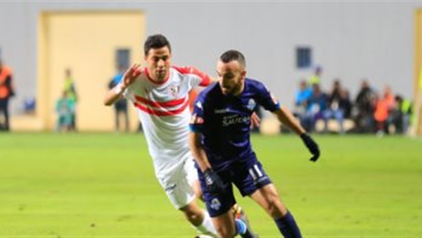 مباراه الزمالك وبيراميدز