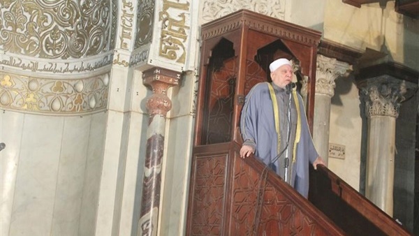أحمد عمر هاشم في خطبة الجمعة