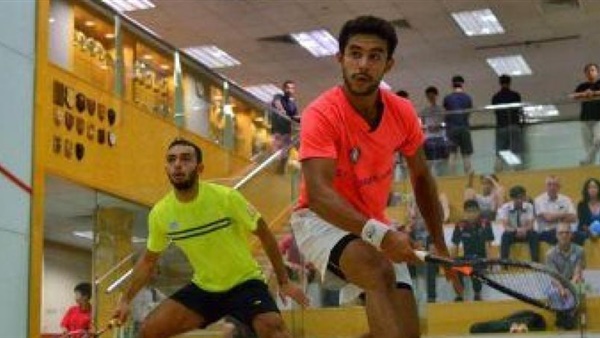 محمد الشربينى وندى عباس يتأهلان لربع نهائى بطولة هونج كونج للاسكواش