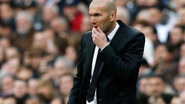 الفرنسي زين الدين زيدان المدير الفني لنادي ريال مدريد الإسبا
