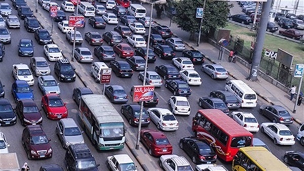 نشرة مرورأهل مصر: كثافات مرورية بشوارع القاهرة والجيزة