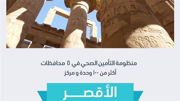 تعرف على وحدات ومراكز التأمين الصحي الشامل في الأقصر