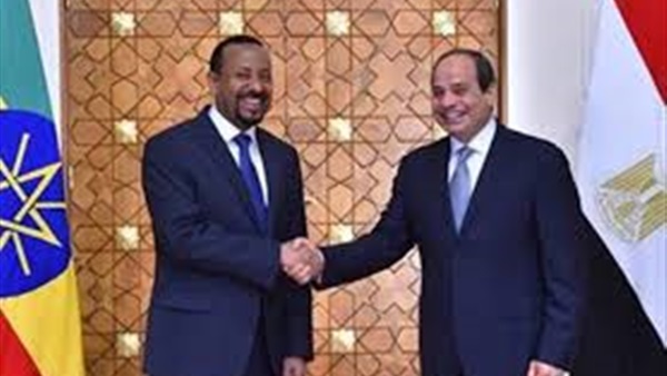 السيسى ورئيس الوزراء الإثيوبي يبحثان تطورات مفاوضات سد النهضة