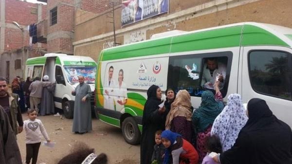 أماكن القوافل الطبية المجانية بالمحافظات اليوم السبت