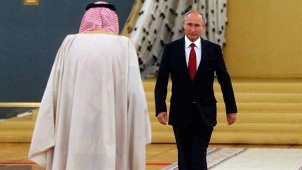 لملك سلمان يستقبل الرئيس الروسي