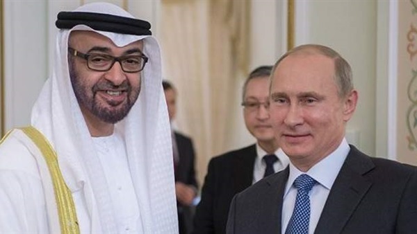 بوتين وولي عهد أبو ظبي