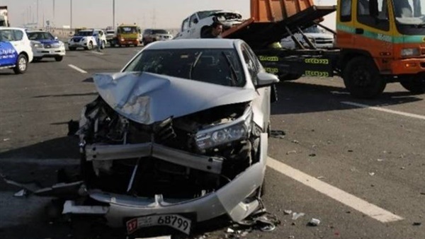 مصرع مندوب شرطة وإصابة خفير نظامي في حادث بالبحيرة