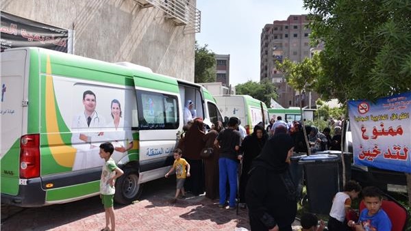 تعرف على أماكن 10 قوافل طبية مجانية في المحافظات اليوم الثلاثاء