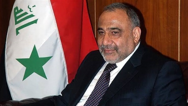 رئيس وزراء العراق عادل عبد المهدي