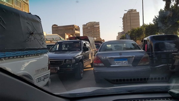 تعطل لورد يتسبب في غلق نفق الجزيرة بكفر الزيات (صور)