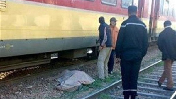 مصرع شاب دهسًا أسفل عجلات قطار في المنيا