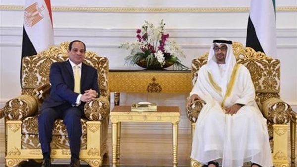 جولة تفقدية للسيسي ومحمد بن زايد بمعرض أبو ظبي الدولي للبترول