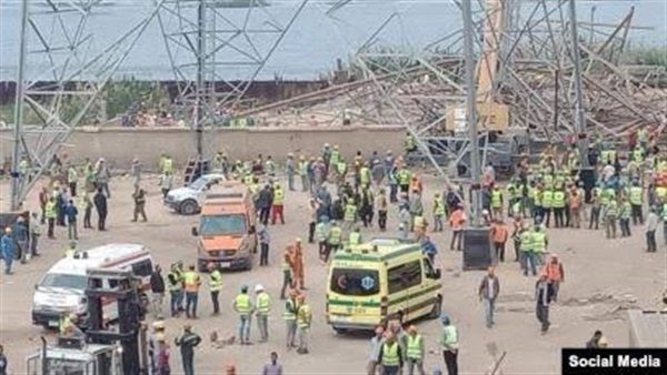 حادث سقوط برج كهرباء بالوراق