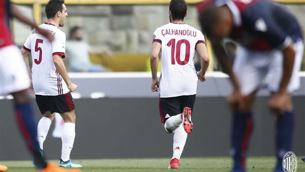 ة مباراة ميلان وبولونيا