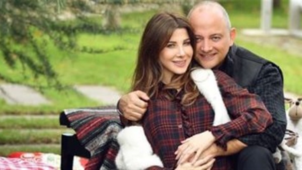نانسي عجرم وزوجها فادي الهاشم