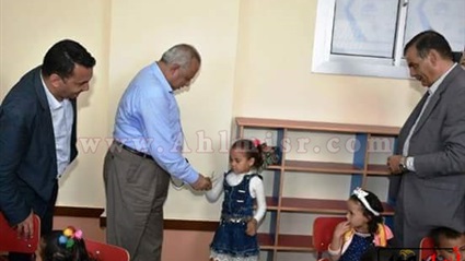 افتتاح مدرسة بـفاقوس
