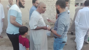 توزيع ملصقات اذكر