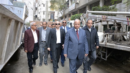 محافظ القاهرة يتفقد