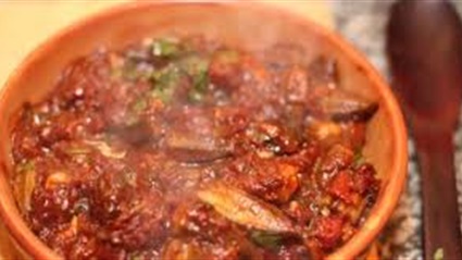 طريقة عمل طاجن البامية