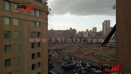 أمطار غزيرة على القاهرة