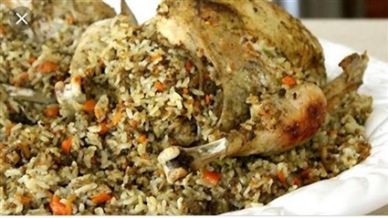 فراخ محشية بالأرز