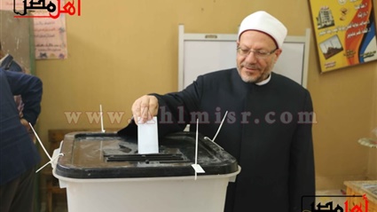 مفتي الجمهورية يدلي