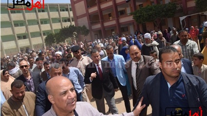 محافظ بني سويف يتفقد