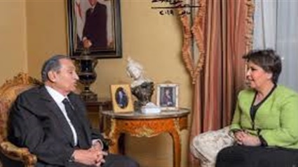 حوار مبارك مع فجر