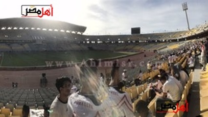 جماهير الزمالك تتوافد