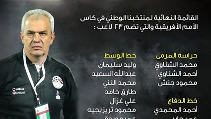 بعد إعلان قائمة منتخب