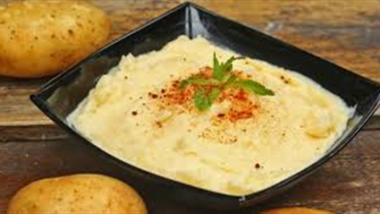 طريقة عمل بطاطس مهروسة