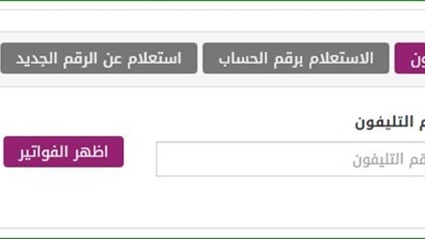 طرق سداد فاتورة التليفون