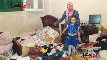 مأساة أم حبيبة وأطفالها