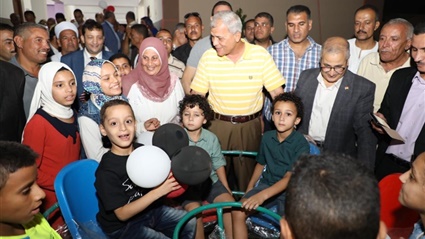 محافظ المنوفية يفتتح